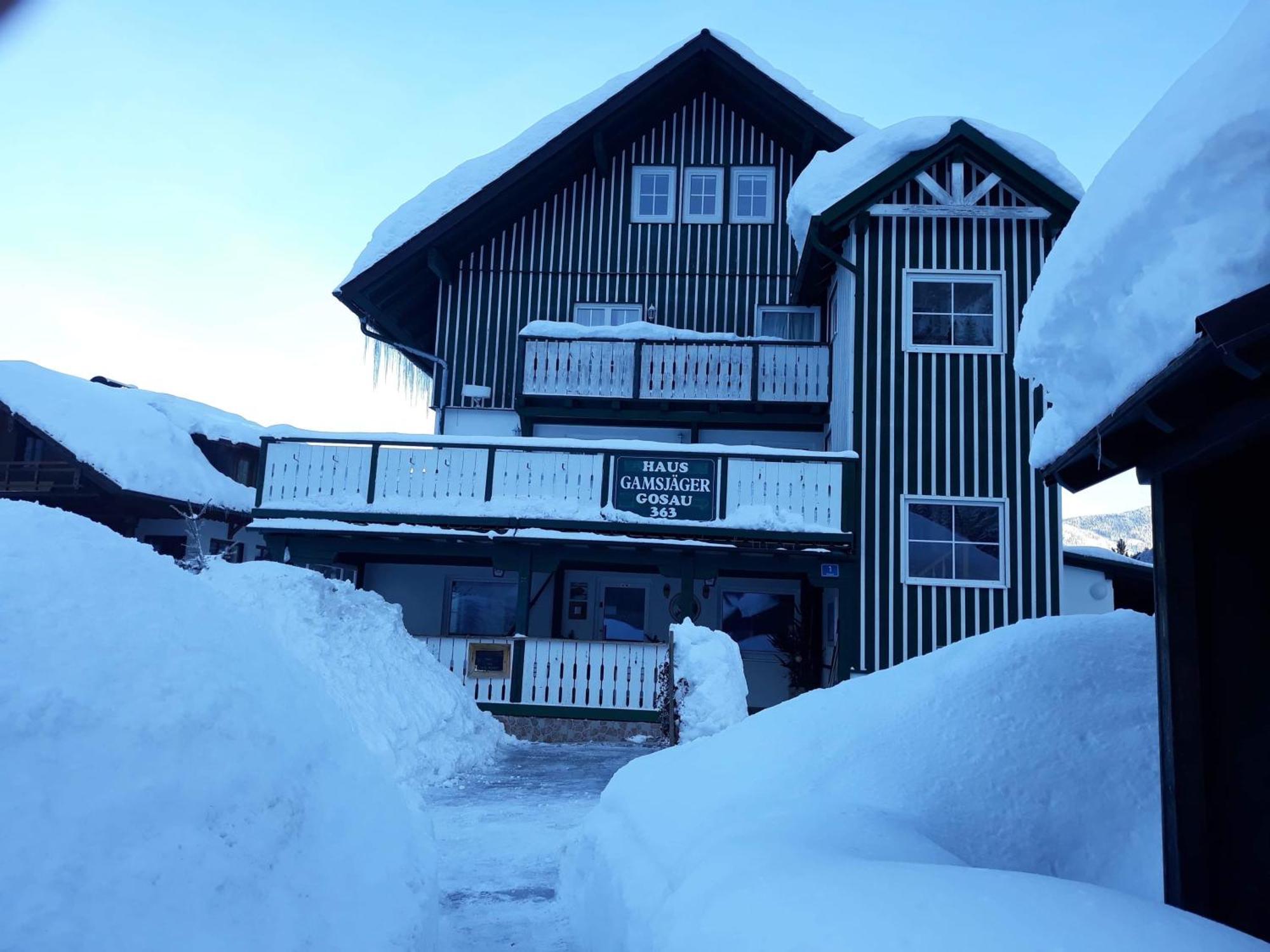 Hotel Der Gamsjaeger Gosau Exteriér fotografie